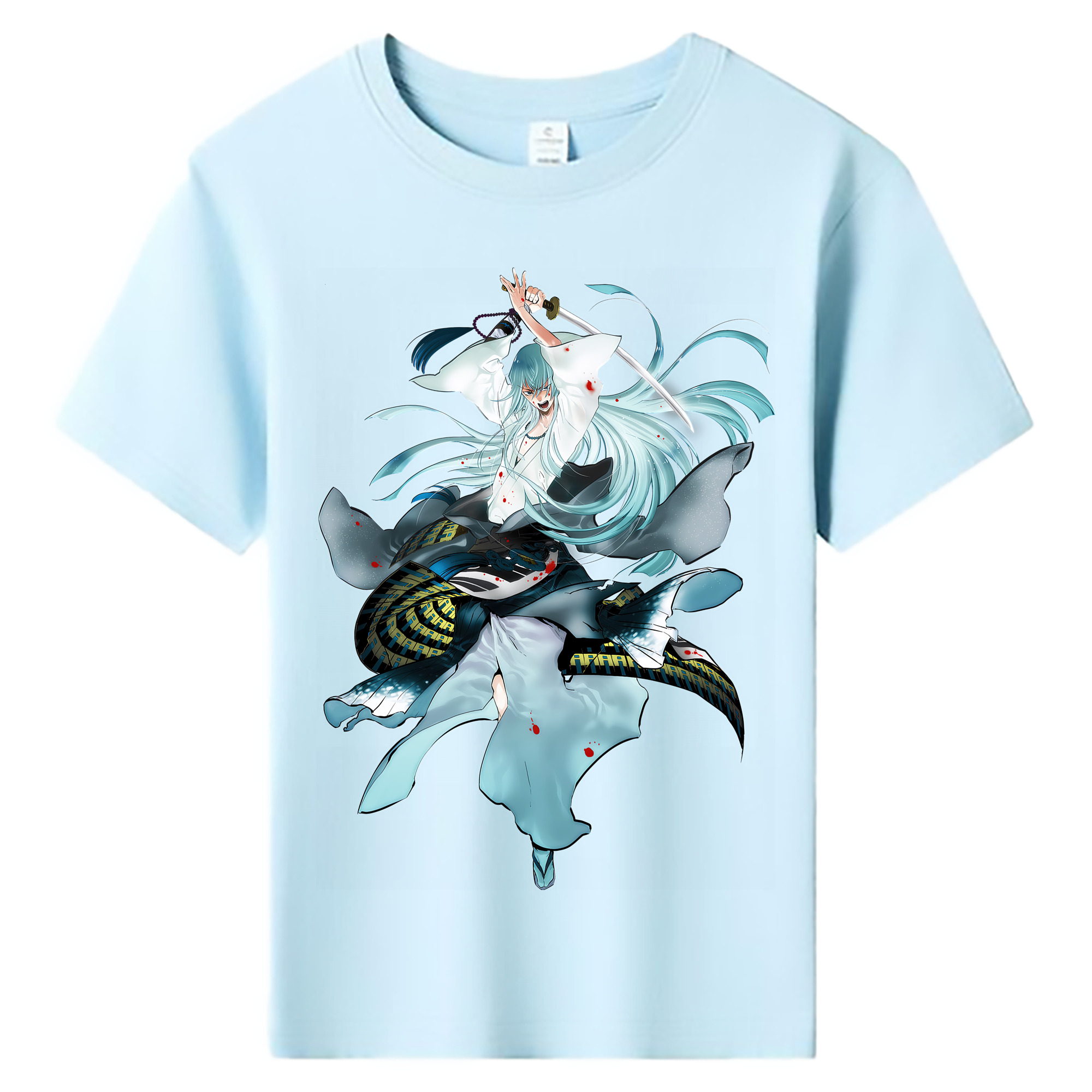 （画像用） 刀剣乱舞 Touken Ranbu 綿100％キッズTシャツ（フロントプリント）